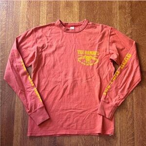 American Vintage Orange Long Sleeve Tee